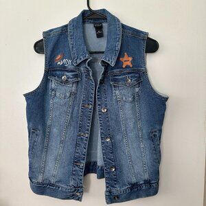 SUMMER SALE! Disney Pixar Toy Story Woody Denim Vest – Medium